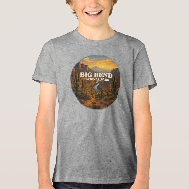 Camiseta Parque Nacional Big Bend (Frente)