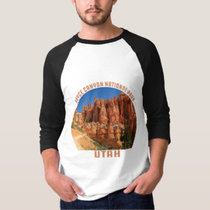 Camiseta Parque Nacional Bryce Canyon hoodoos utah vintage