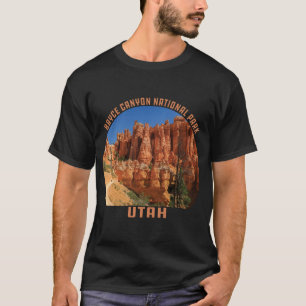 Camiseta Parque Nacional Bryce Canyon hoodoos utah vintage