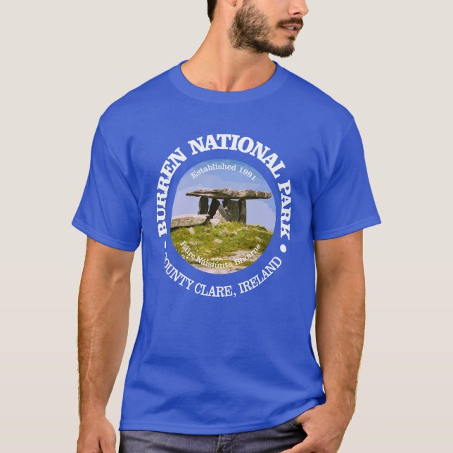 Camiseta Parque Nacional Burren (Frente)