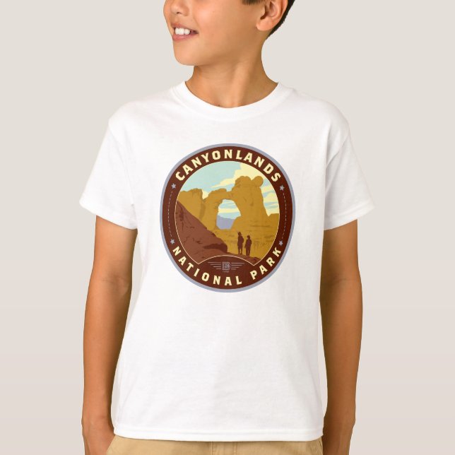 Camiseta Parque Nacional Canyonlands (Frente)