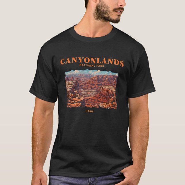 Camiseta Parque Nacional Canyonlands, Utah (Frente)