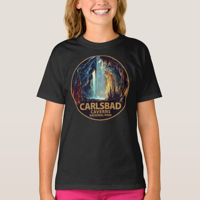 Camiseta Parque Nacional Carlsbad Caverns (Frente)