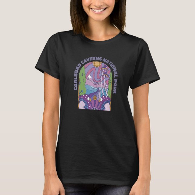 Camiseta Parque Nacional Carlsbad Caverns (Frente)