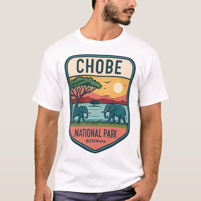 Camiseta Parque Nacional Chobe (Botsuana) (Frente)