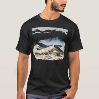 Camiseta Parque Nacional Cool Great Sand Dunes Trilha