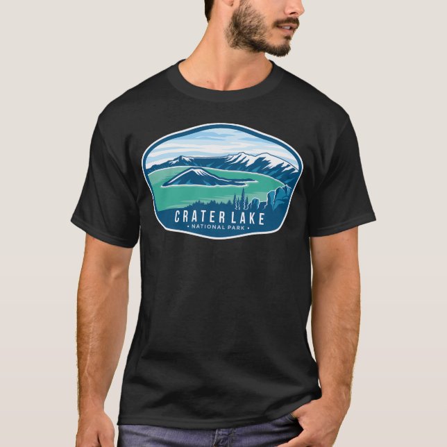 Camiseta Parque Nacional Crater Lake (Frente)