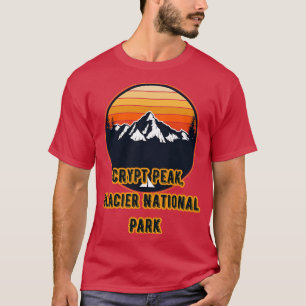 Camiseta Parque Nacional Crypt Peak Glacier