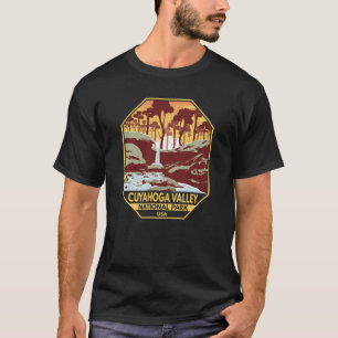Camiseta Parque Nacional Cuyahoga Valley, Ohio Vintage Embl