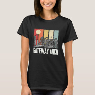 Camiseta Parque Nacional da Arca de Gateway Retro da rua Lo