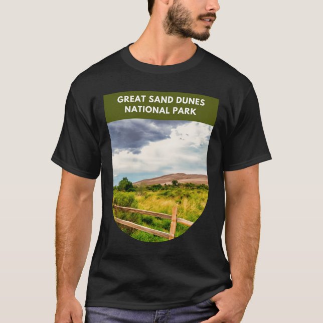 Camiseta Parque Nacional da Areia Excelente do Colorado Dun (Frente)
