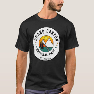 Camiseta Parque Nacional da Arizona Gráfico Grand Canyon