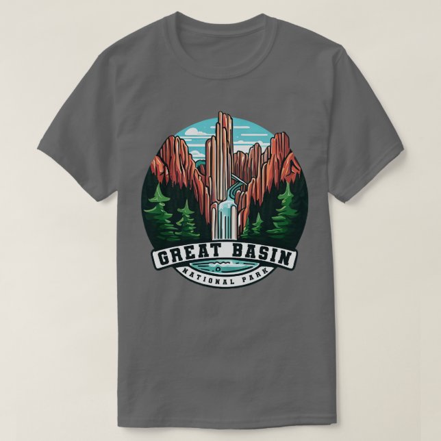 Camiseta Parque Nacional da Bacia do excelente (Frente do Design)