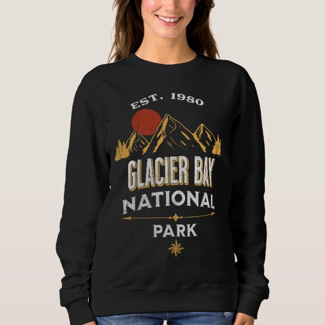 Camiseta Parque Nacional da Baía de Glacier (Frente)