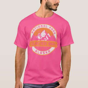 Camiseta Parque Nacional da Baía de Glacier Alaska Nature S