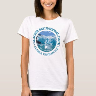 Camiseta Parque Nacional da Baía de Glacier (cor)