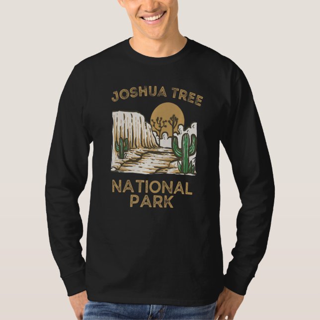 Camiseta Parque Nacional da Califórnia em Joshua Tree (Frente)