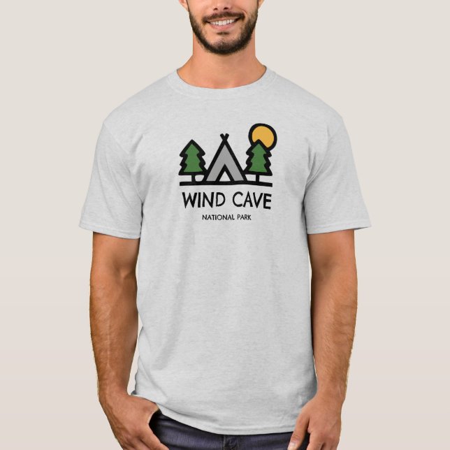 Camiseta Parque Nacional da Caverna Eólica (Frente)
