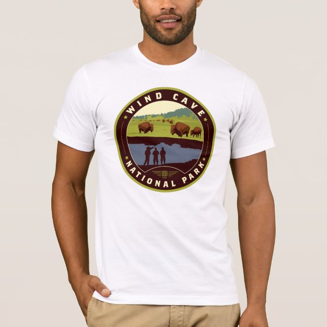 Camiseta Parque Nacional da Caverna Eólica (Frente)