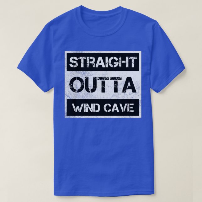 Camiseta Parque Nacional da Caverna Eólica de Saída do hete (Frente do Design)