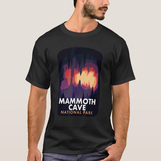Camiseta Parque Nacional da Caverna Mammoth (Frente)