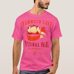 Camiseta Parque Nacional da Caverna Mammoth, do Kentucky