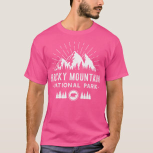 Camiseta Parque Nacional da Montanha Rochosa - Presente de