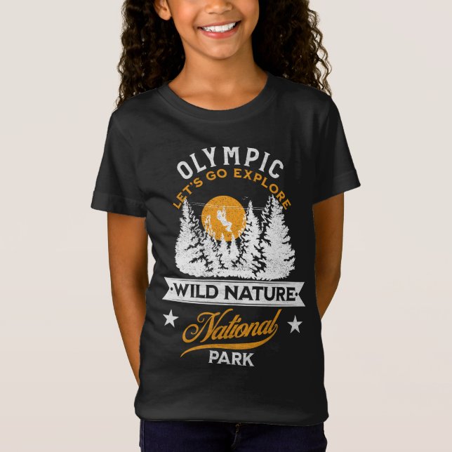 Camiseta Parque Nacional da olimpiadas (Frente)