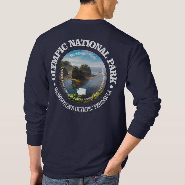 Camiseta Parque Nacional da olimpiadas (Verso)