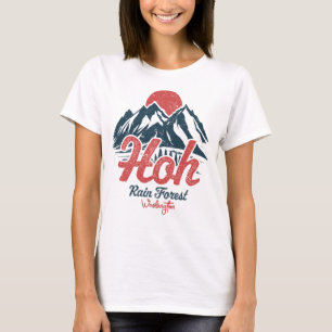Camiseta Parque Nacional da Olimpiadas da Floresta de Chuva