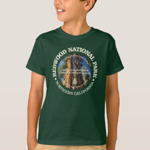 Camiseta Parque nacional da sequóia vermelha