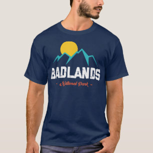 Camiseta Parque Nacional das Badlands, da Adventure Vintage