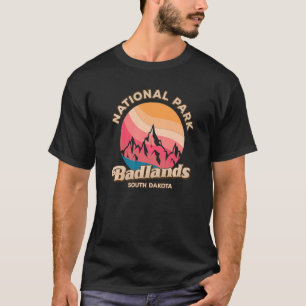 Camiseta Parque Nacional das Badlands USA