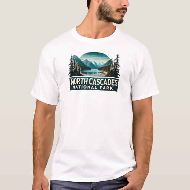 Camiseta Parque Nacional das Cascades do Norte (Frente)