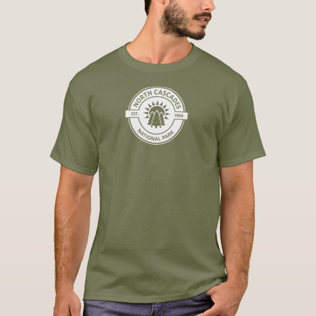 Camiseta Parque Nacional das Cascades do Norte (Frente)