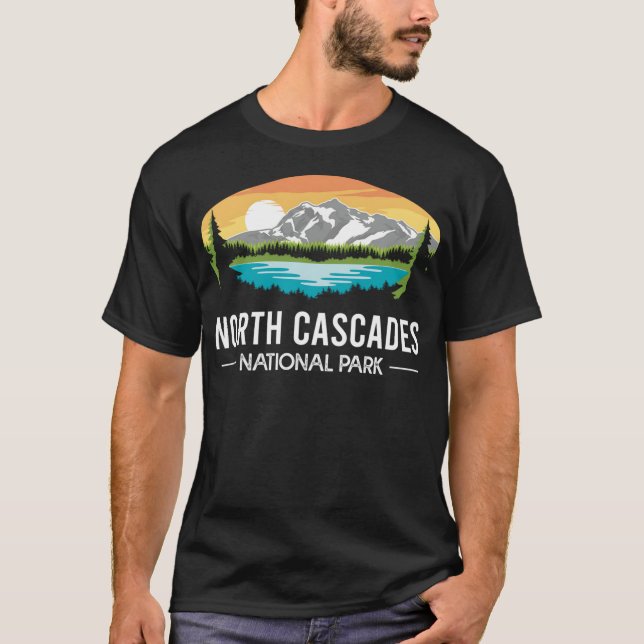 Camiseta Parque Nacional das Cascades do Norte (Frente)