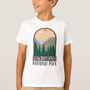 Camiseta Parque Nacional das Cascades do Norte, Washington 