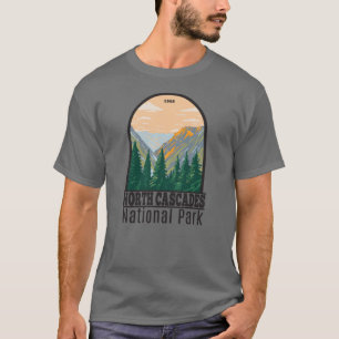Camiseta Parque Nacional das Cascades do Norte, Washington