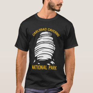 CAMISETA PARQUE NACIONAL DAS CAVERNAS DE CARLSBAD NÓVO MÉXI
