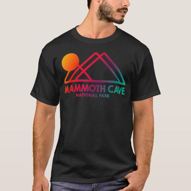 Camiseta Parque Nacional das Cavernas de Mammoth Kentucky S (Frente)