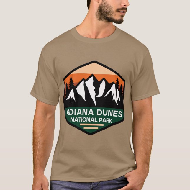Camiseta Parque Nacional das Dunas de Indiana Oversized 4 (Frente)