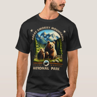 Camiseta Parque Nacional das Grandes Montanhas Sombrias Urs
