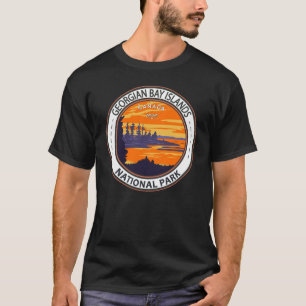 Camiseta Parque Nacional das Ilhas da Baía Georgiana Crachá