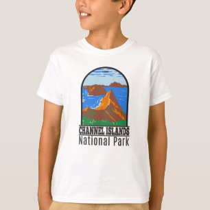 Camiseta Parque Nacional das Ilhas do Canal California Vint