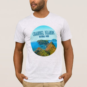Camiseta Parque Nacional das Ilhas do Canal California Vint