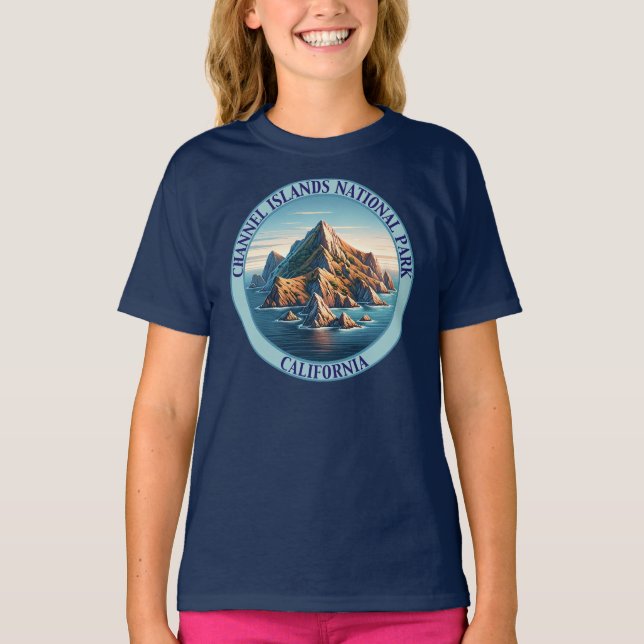 Camiseta Parque Nacional das Ilhas do Canal da Califórnia (Frente)