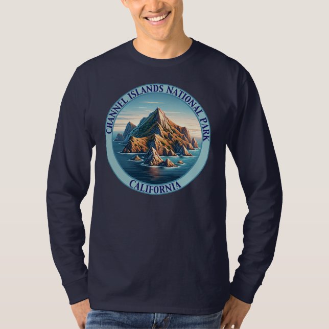 Camiseta Parque Nacional das Ilhas do Canal da Califórnia (Frente)