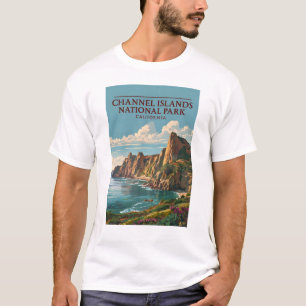 Camiseta Parque Nacional das Ilhas do Canal da Califórnia