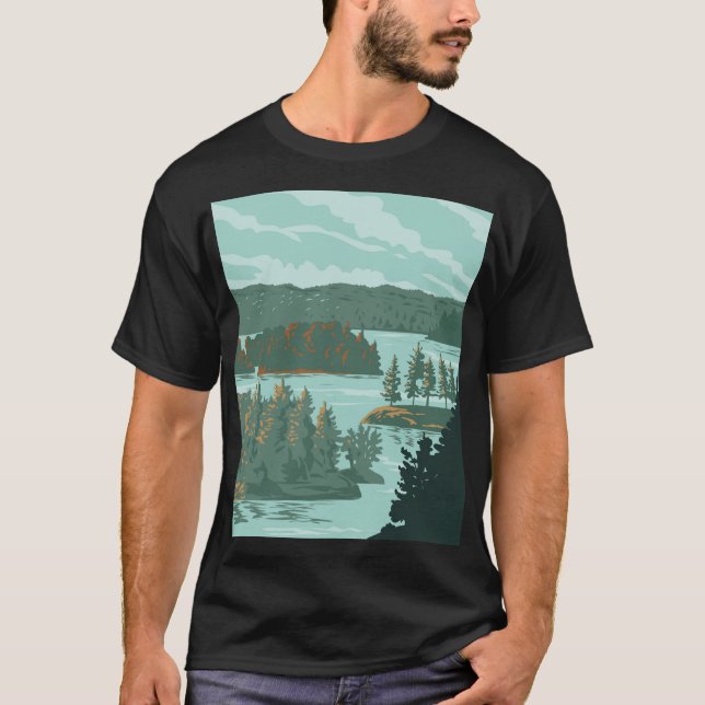 Camiseta Parque Nacional das Ilhas Milhares (Frente)