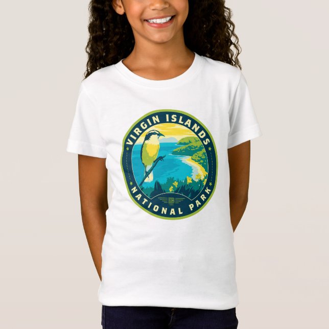 Camiseta Parque Nacional das Ilhas Virgens (Frente)